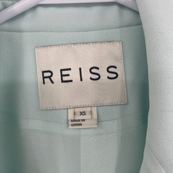 Reiss Aqua One Button Blazer Women's XS - Picture 3 of 5